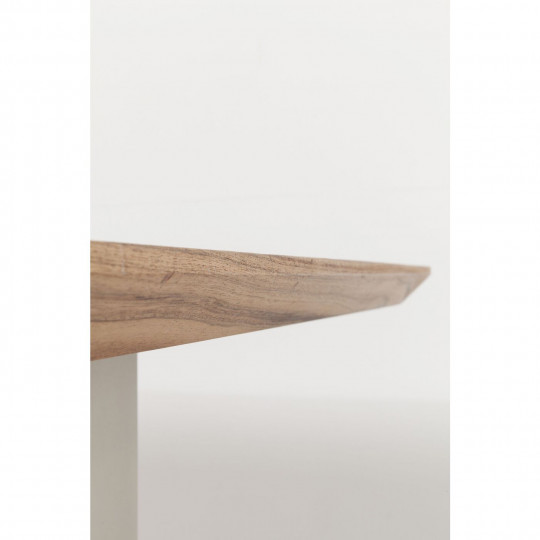 Plateau de table Tavola bord biseauté 200x100