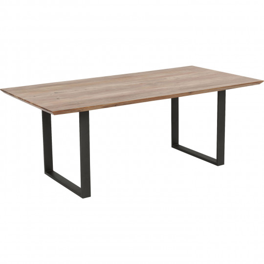 Plateau de table Tavola bord biseauté 200x100