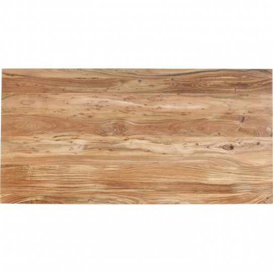 Plateau de table Tavola bord biseauté 180x90