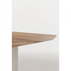 Plateau de table Tavola bord biseauté 180x90
