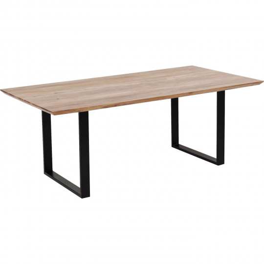 Plateau de table Tavola bord biseauté 180x90