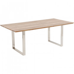 Plateau de table Tavola bord biseauté 180x90