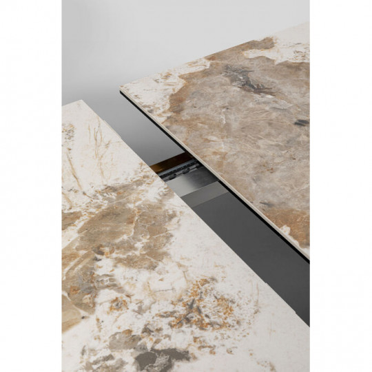 Mesa extensível Connesso 260x100cm branca