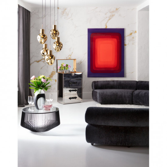 Pintura Tendency vermelha 120x160cm Pintura Tendency vermelha 120x160cm