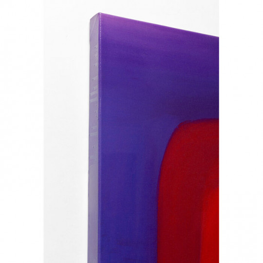 Pintura Tendency vermelha 120x160cm Pintura Tendency vermelha 120x160cm