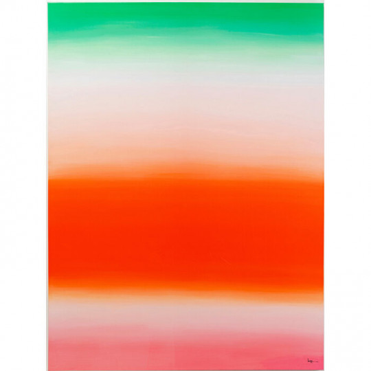 Pintura Tendency vermelha 120x160cm Pintura Tendency vermelha 120x160cm