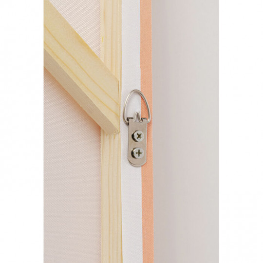 Pintura Tendency círculos cor-de-rosa 120x120cm Pintura Tendency círculos cor-de-rosa 120x120cm