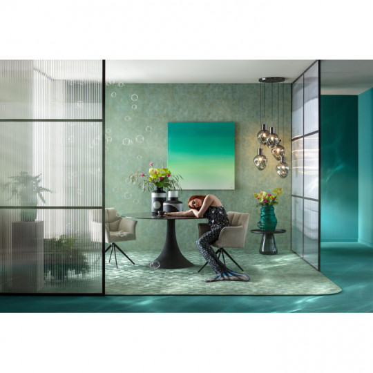 Pintura Tendency Verde 120x120cm Pintura Tendency Verde 120x120cm