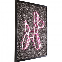 Deco Frame Gold Flower 80x80cm Kare Design