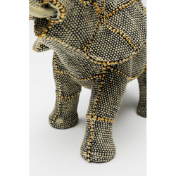 Decoração Elephant Pearls 24cm