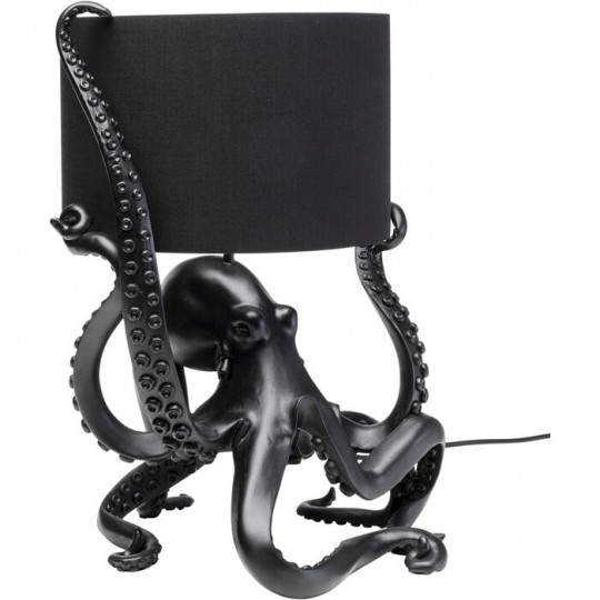 Candeeiro Mesa Octopus Black 47cm Candeeiro Mesa Octopus Black 47cm
