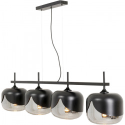 Candeeiro Suspenso Goblet Quattro Smoke Ø25cm