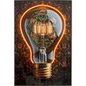 Picture Art Bulb LED 80x120cm