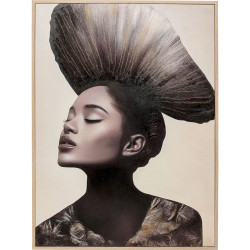 Framed Picture Muse Aesthetic Left 90x120cm