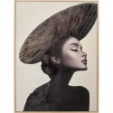 Framed Picture Muse Aesthetic Right 90x120cm