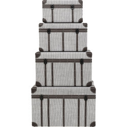 Trunk Espresso (4/Set)