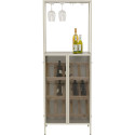 Wine Shelf Porto Bar Greige 60x170cm