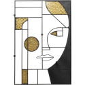 Coat Rack Art Girl Face 60x90cm