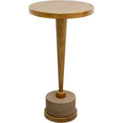 Side Table Coney Brass Ø30cm