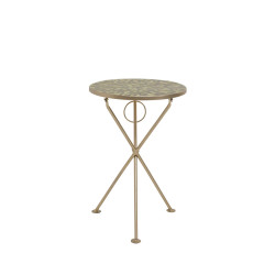 Side Table Clack Mosaic Olive Ø35cm