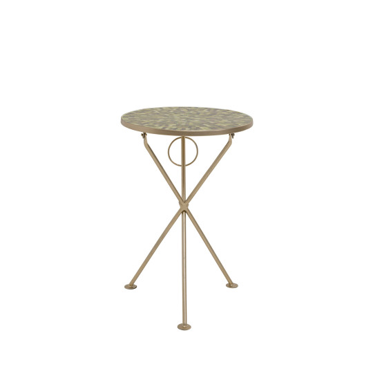 Side Table Clack Mosaic Olive Ø35cm