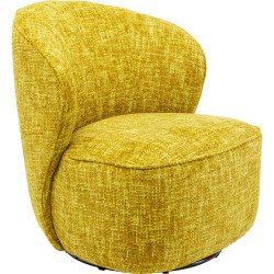 Swivel Armchair Ellie Yellow