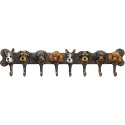 Coat Rack Dog Family 69cm