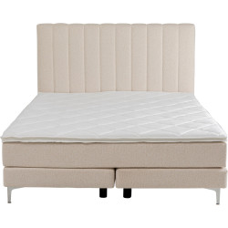 Bed Boxspring Benito Comet Sand 160x200cm