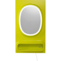 Wall Mirror Aero LED Green 80x141cm