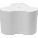Side Table Lotus White 35cm
