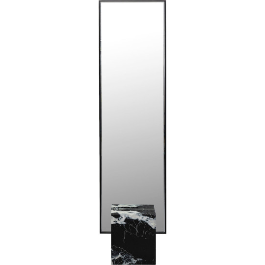 Floor Mirror Hulda Black 46x180cm