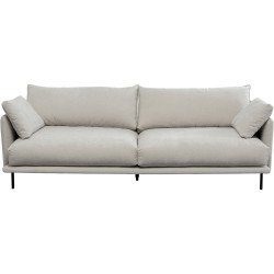 Sofa Edna 3-Seater Cream 245cm
