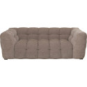 Sofa 2-Seater Salamanca Grey Brown 208cm