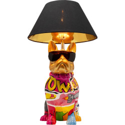 Table Lamp Graffiti Dog 56cm