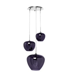 Pendant Lamp Sphere Night Blue Ø45cm