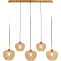 Pendant Lamp Sphere Amber Five 160cm