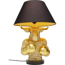 Table Lamp Boxer Bull 53cm