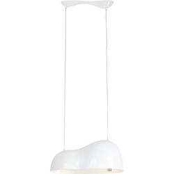 Pendant Lamp Cloud Beam Double White 70cm