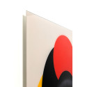 Glass Picture Muse Retro Lady Red 80x120cm