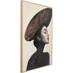 Framed Picture Muse Aesthetic Right 90x120cm