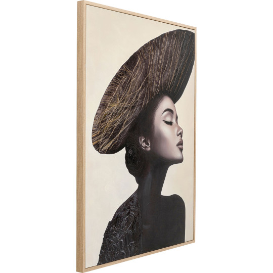 Framed Picture Muse Aesthetic Right 90x120cm