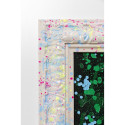 Framed Picture Floating Flower Market 150x100cm