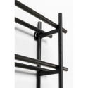 Wine Shelf Cape Town Black 80x34cm
