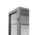 Wall Wine Shelf Porto Black 75x80cm