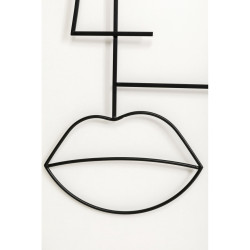 Coat Rack Art Boy Face 90x200cm
