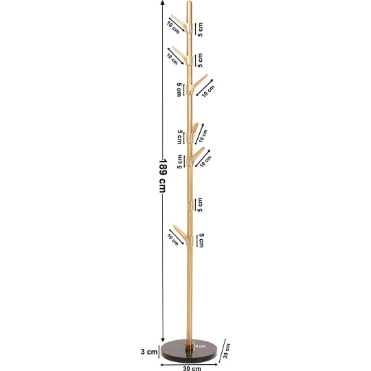 Coat Rack Twig Uno 193cm