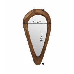 Mirror Jorge 91x45cm