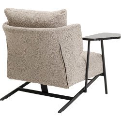 Armchair Taylor Beige Tray