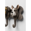 Coat Rack Dog Family 31cm