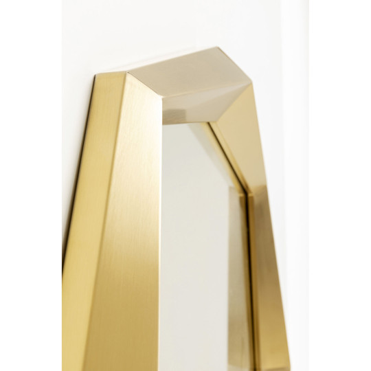 Wall Mirror Octagon Gold 80x80cm